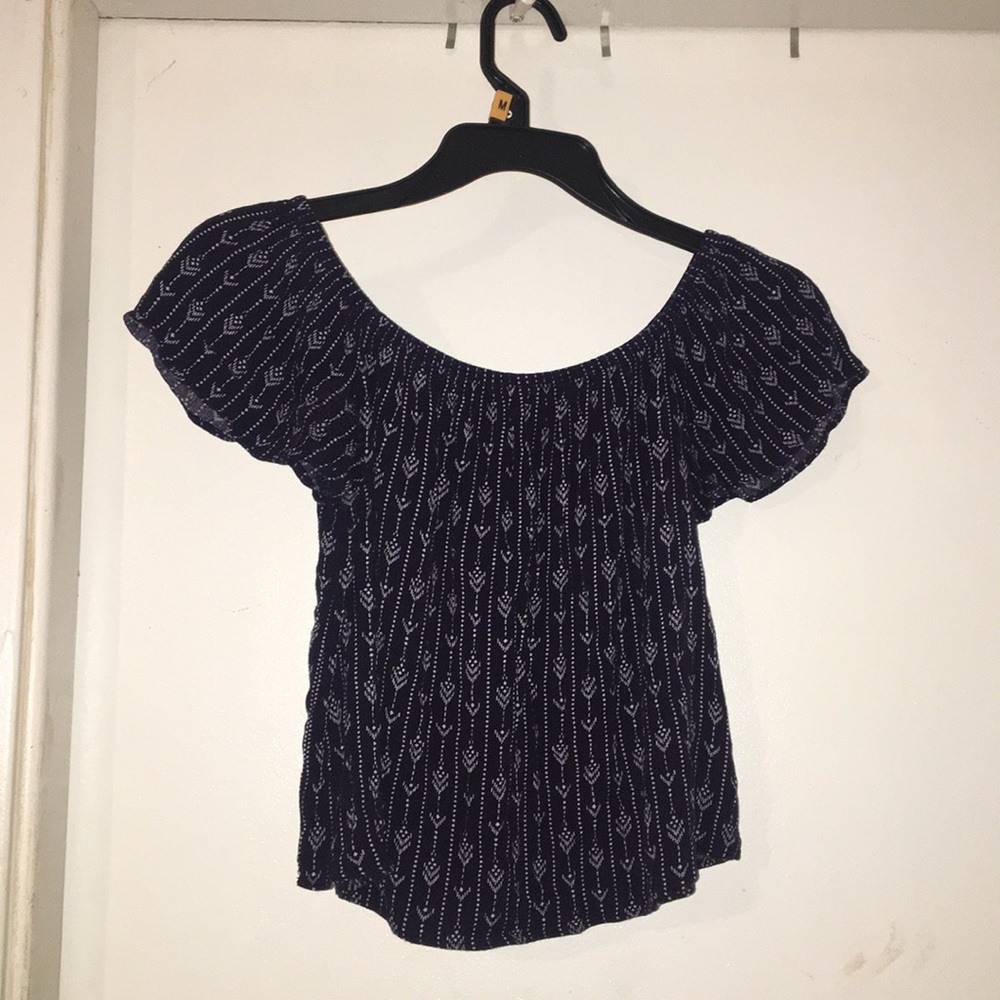 Off the shoulder forever 21 shirt